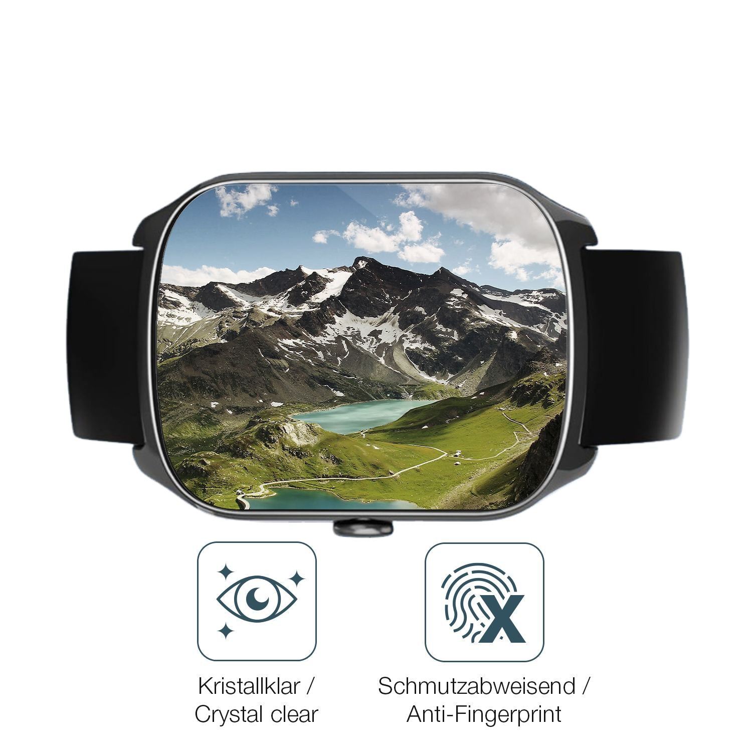 2x 9H Schutzfolie für Stecei S68 1.95 Zoll Panzerf (5)