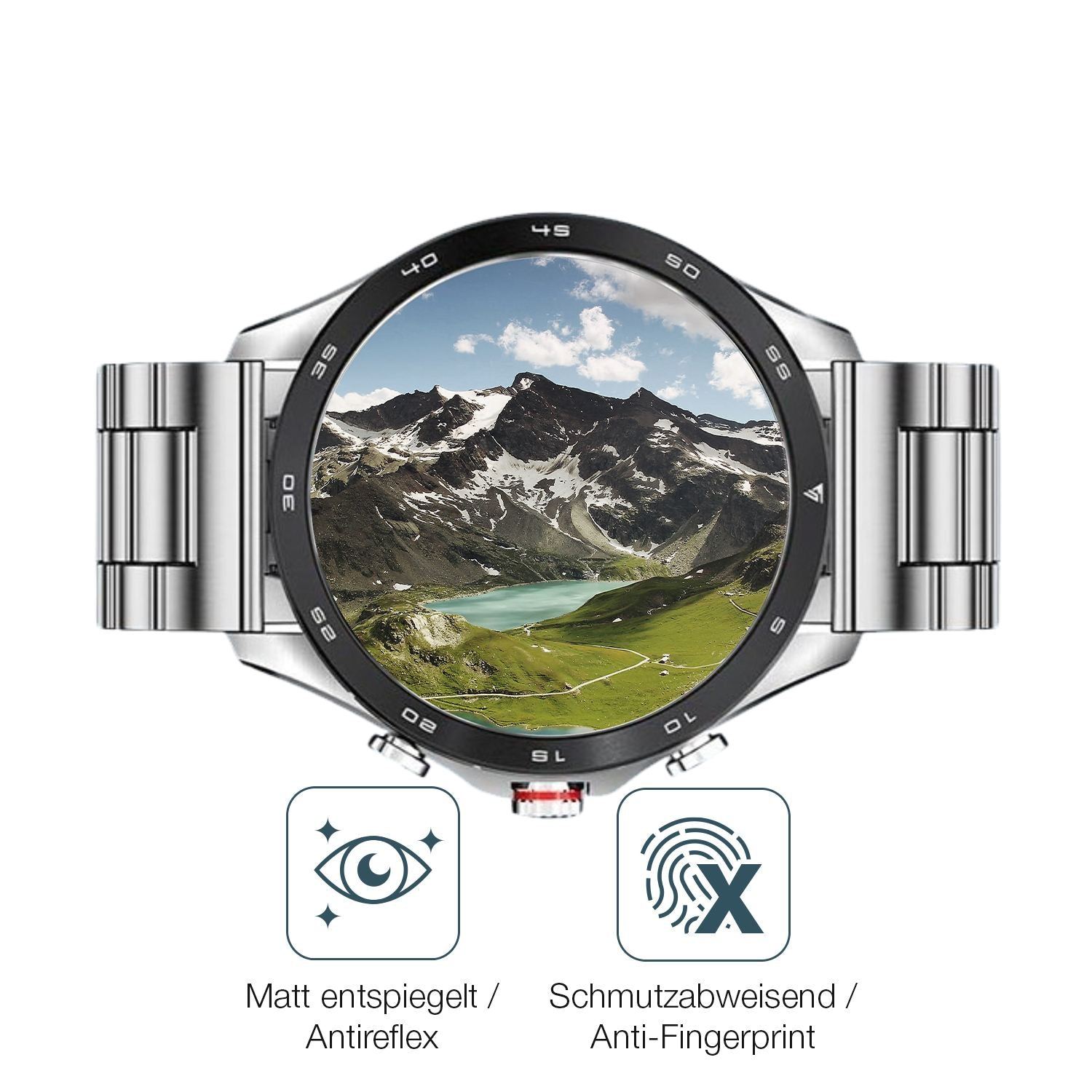 6x Schutzfolie matt für LIGE ST5-B Pro 1.43 Zoll D (4)