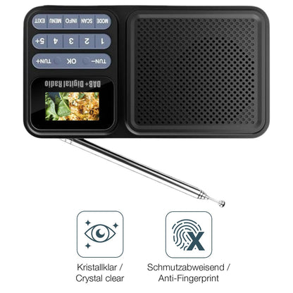 2x 9H Schutzfolie für Gallypek DAB Radio Panzerfol (5)
