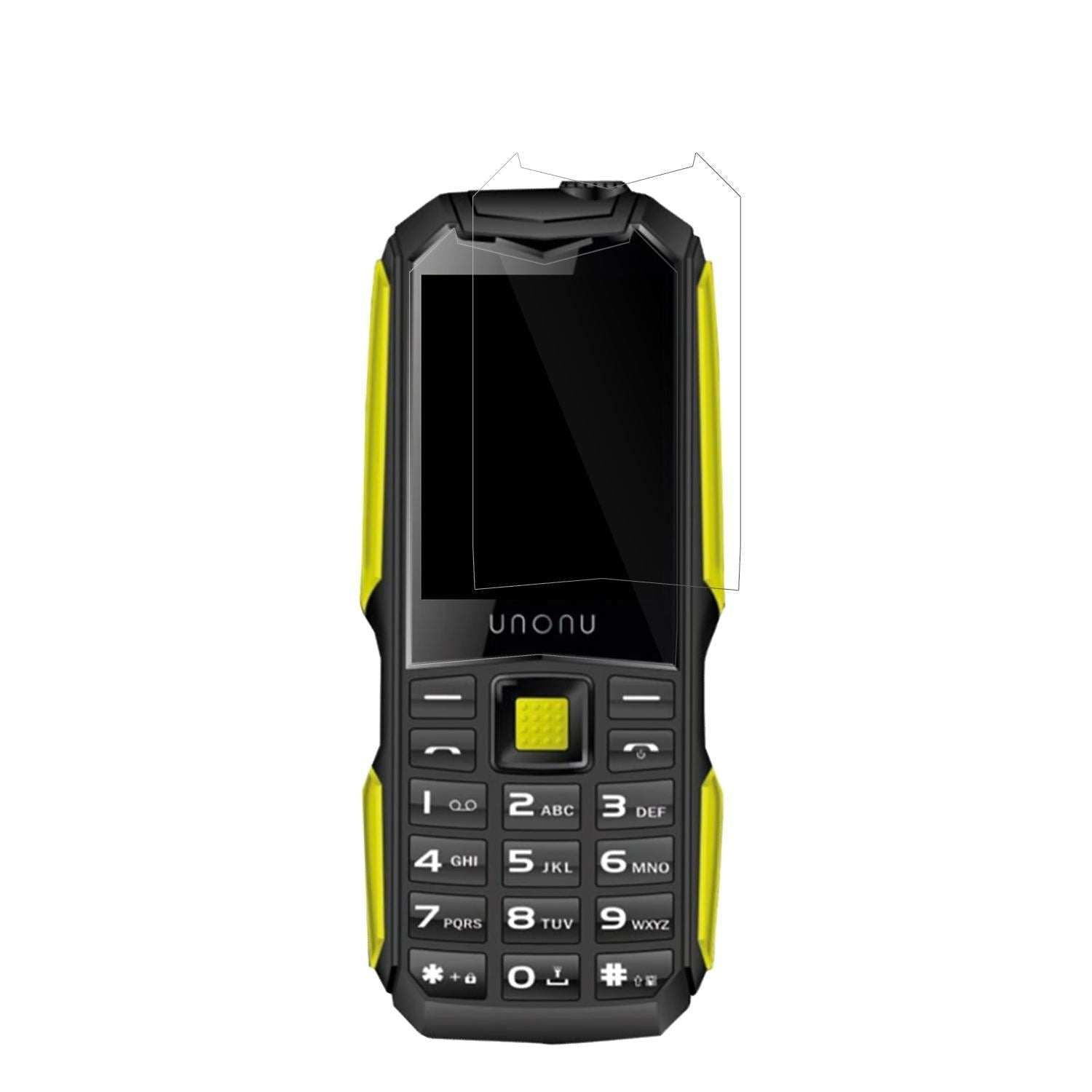 4x Schutzfolie klar für Unonu UR5L Display-Schutzf (2)