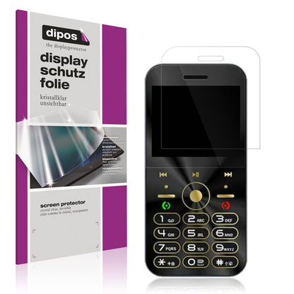 4x Schutzfolie klar für I Kall A2 Display-Schutzfo (1)