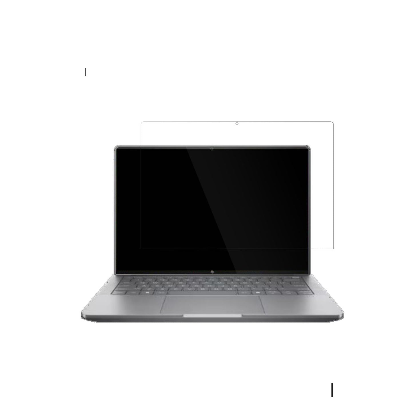 2x Schutzfolie klar für HP ZBook Ultra G1a Display (2)