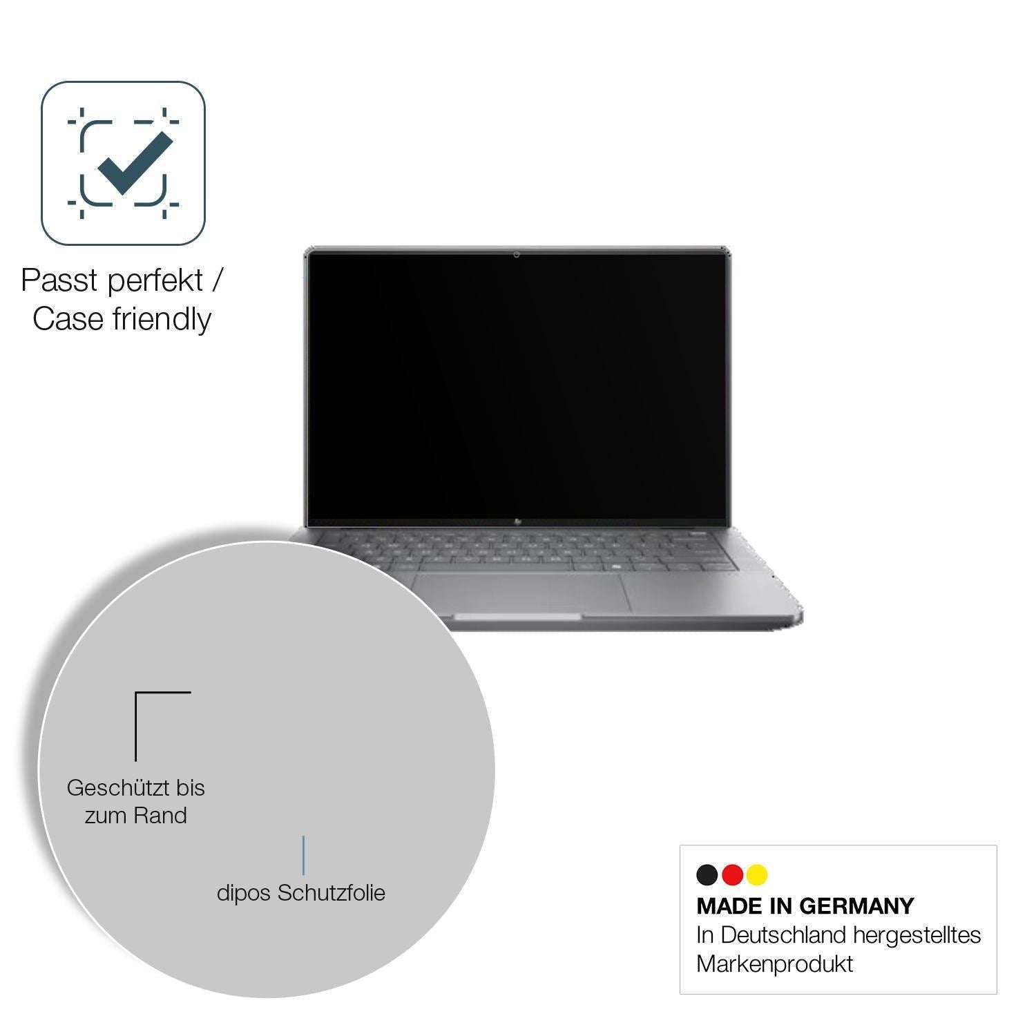 2x 9H Schutzfolie matt für HP ZBook Ultra G1a Panz (6)