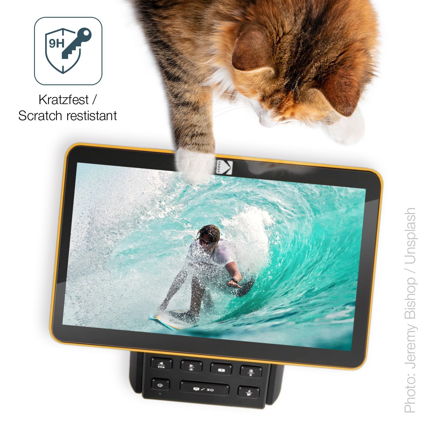 2x 9H Schutzfolie für Kodak Slide N Scan RODFS70 P (3)