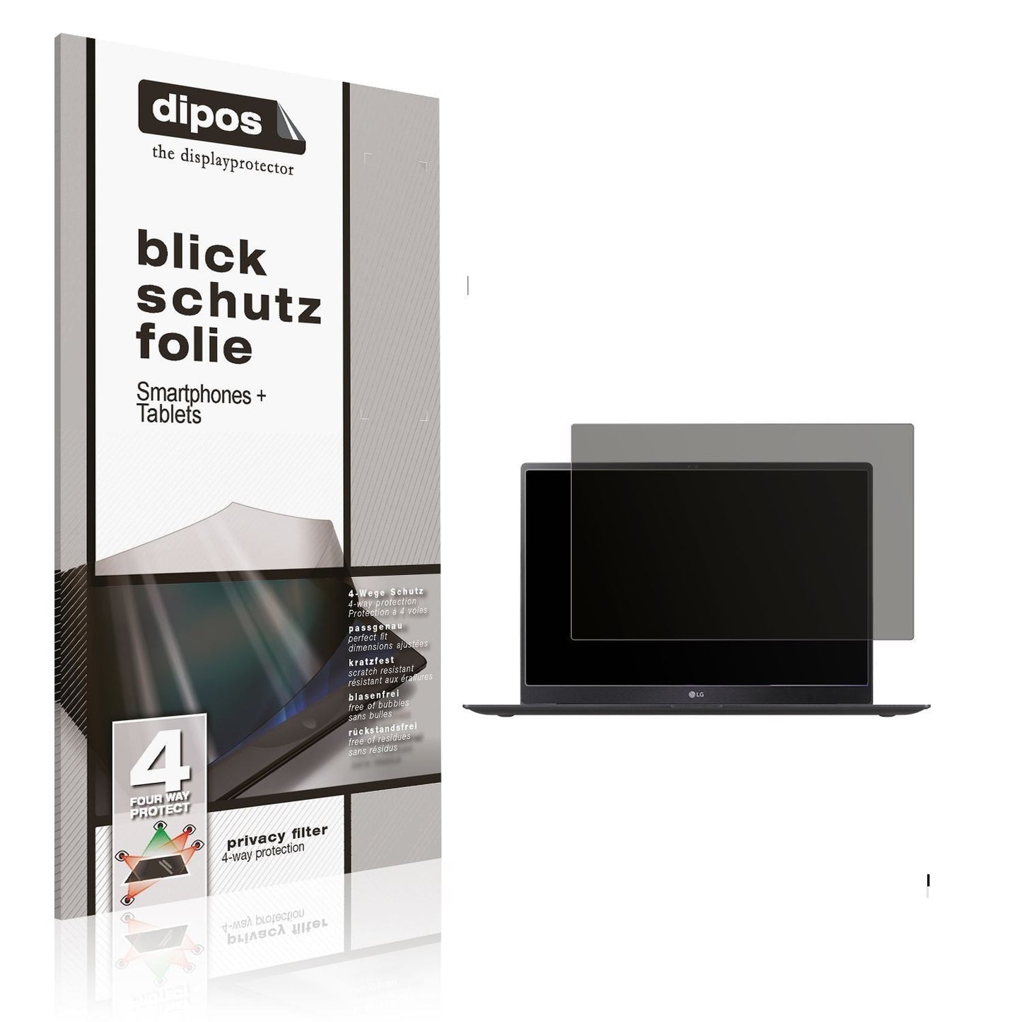 Blickschutzfolie für LG Gram Pro 17 2025 matt Schu (1)