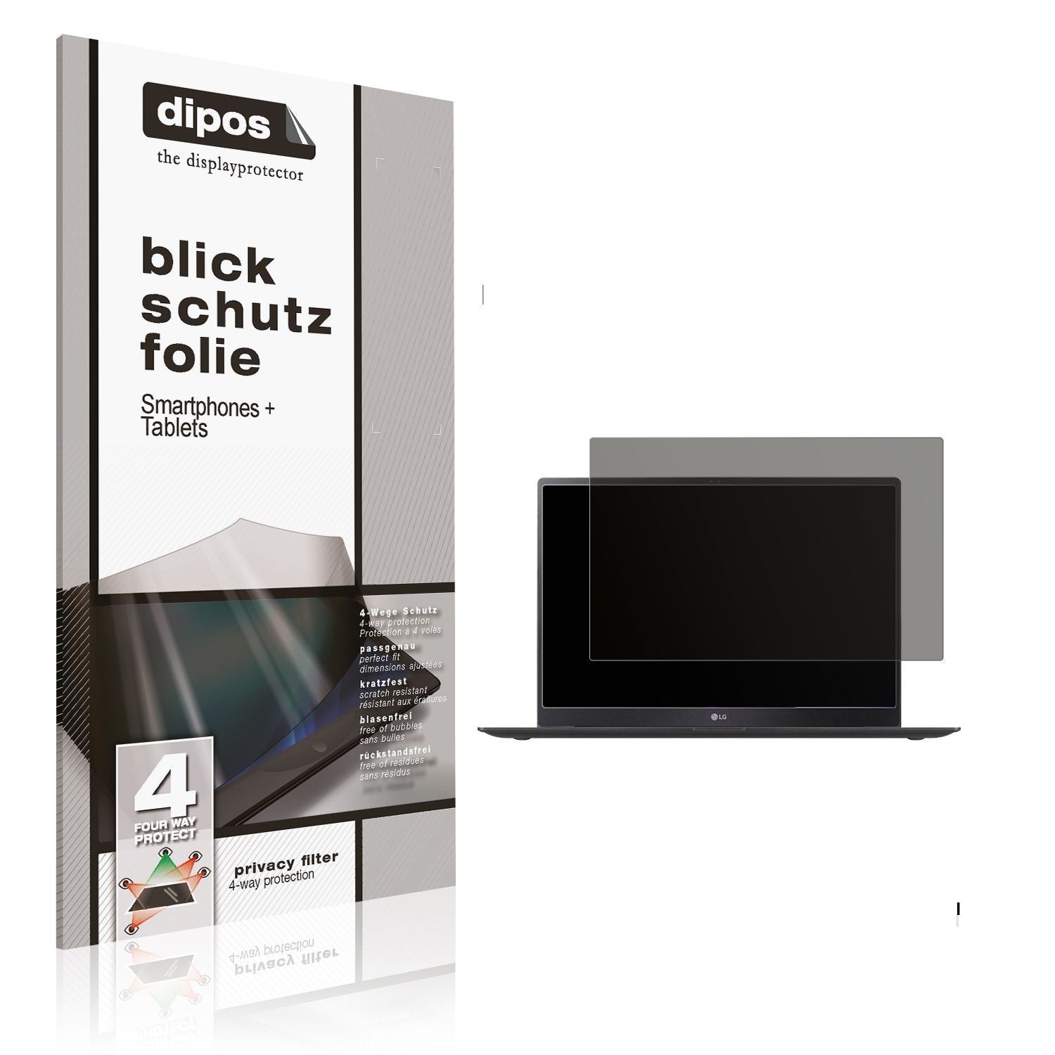 Blickschutzfolie für LG Gram Pro 17 2025 matt Schu (1)