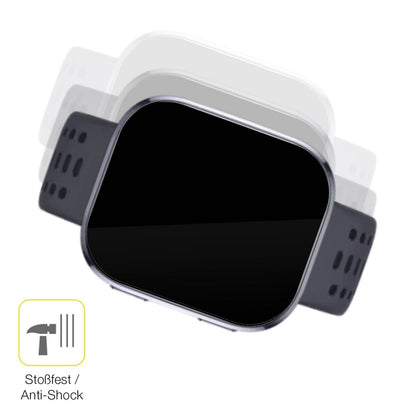 2x 3D Full Cover Schutzfolie für Huami Amazfit Bip (4)