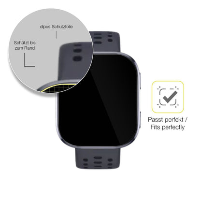2x 3D Full Cover Schutzfolie für Huami Amazfit Bip (6)