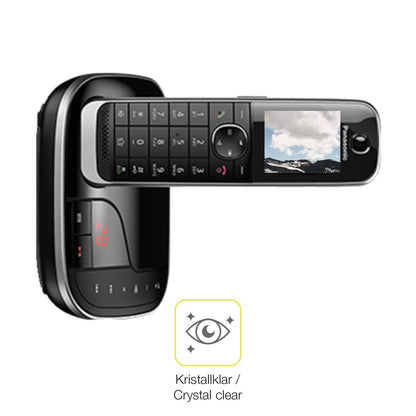 2x 3D Full Cover Schutzfolie für Panasonic KX-TGJ3 (5)
