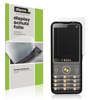 4x Schutzfolie matt für I Kall K11 Pro 4G Display- (1)
