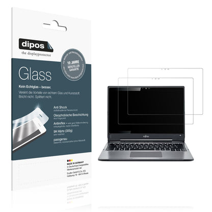 2x 9H Schutzfolie matt für Fujitsu Lifebook T936 P (1)