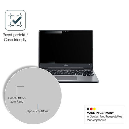 2x 9H Schutzfolie matt für Fujitsu Lifebook T936 P (6)