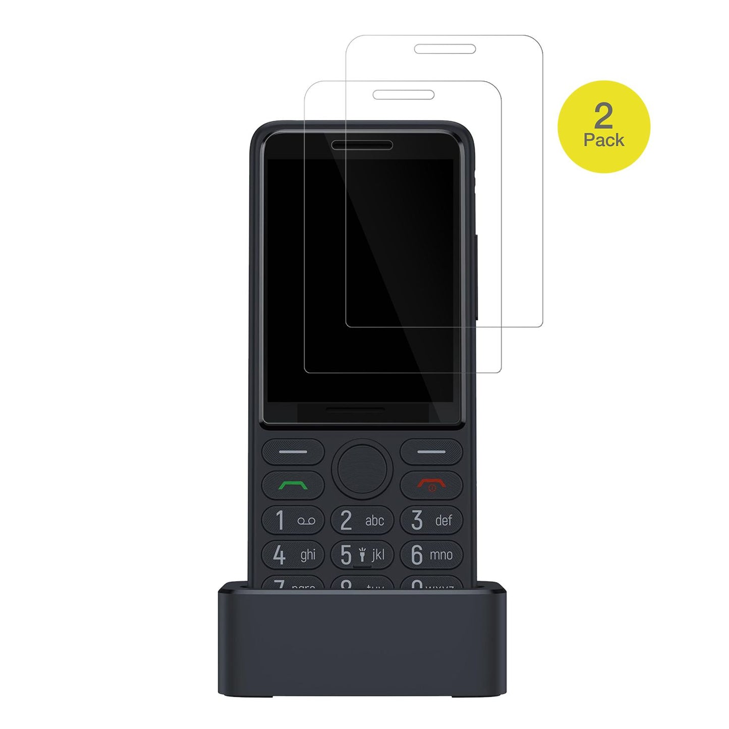 2x 3D Full Cover Schutzfolie für TCL OneTouch 4022 (2)