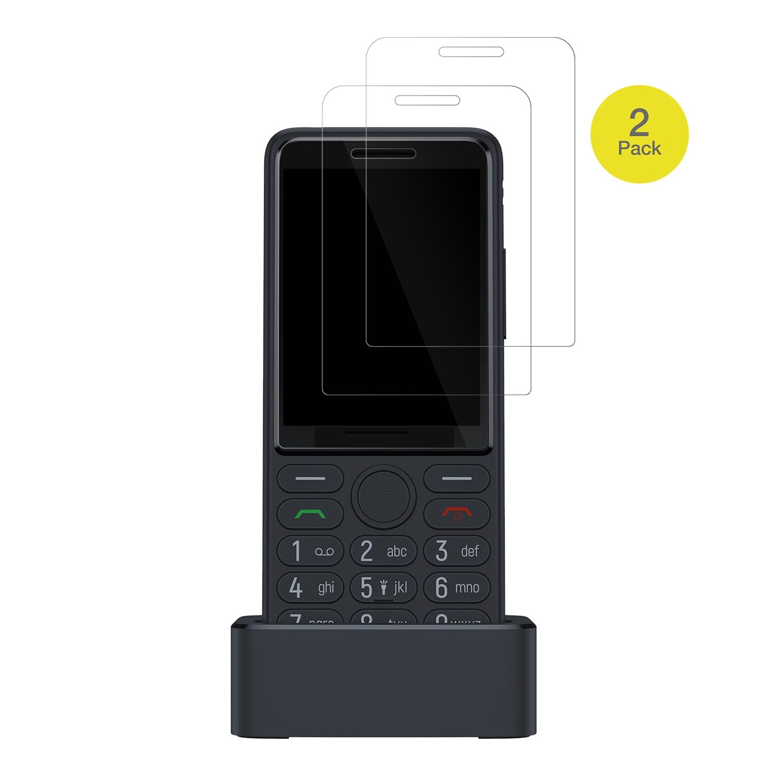 2x 3D Full Cover Schutzfolie für TCL OneTouch 4022 (2)