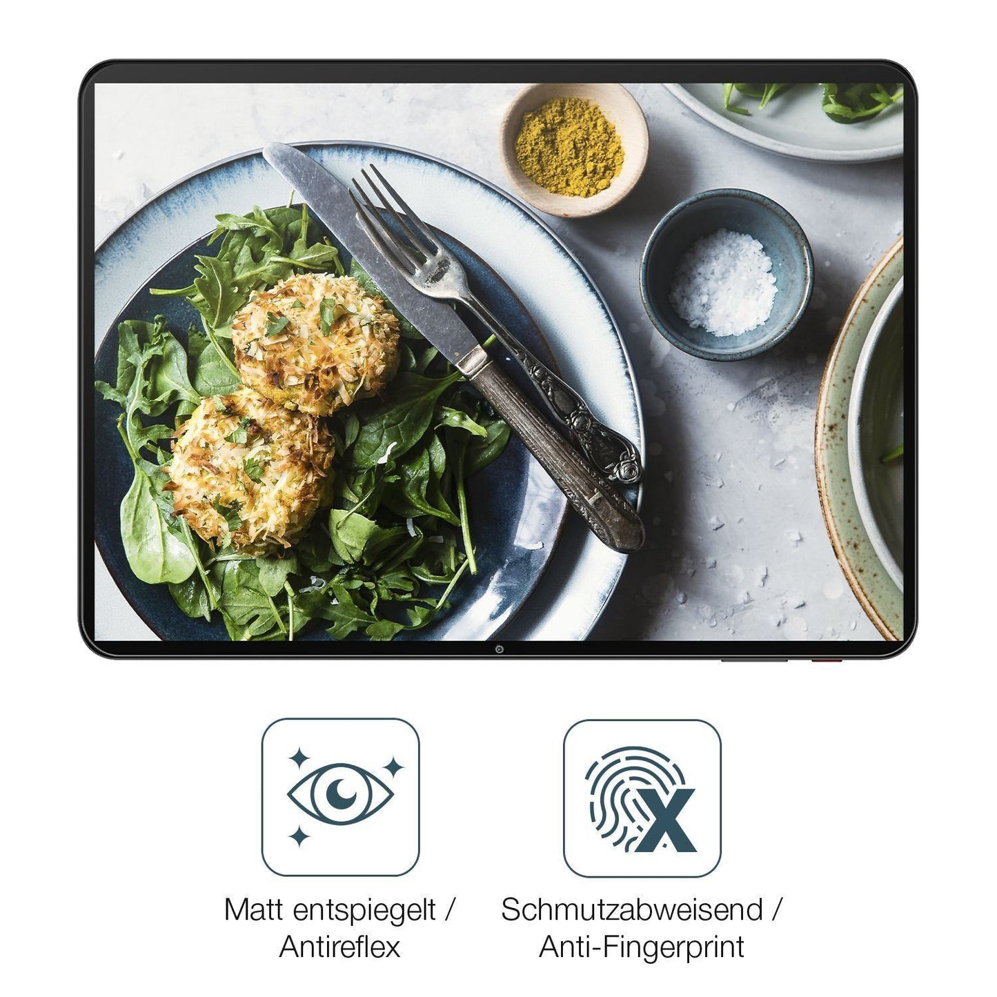 2x Schutzfolie matt für ODEA A12 Display-Schutzfol (4)
