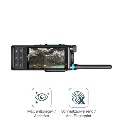 4x Schutzfolie matt für Hytera PTC680 Display-Schu (4)