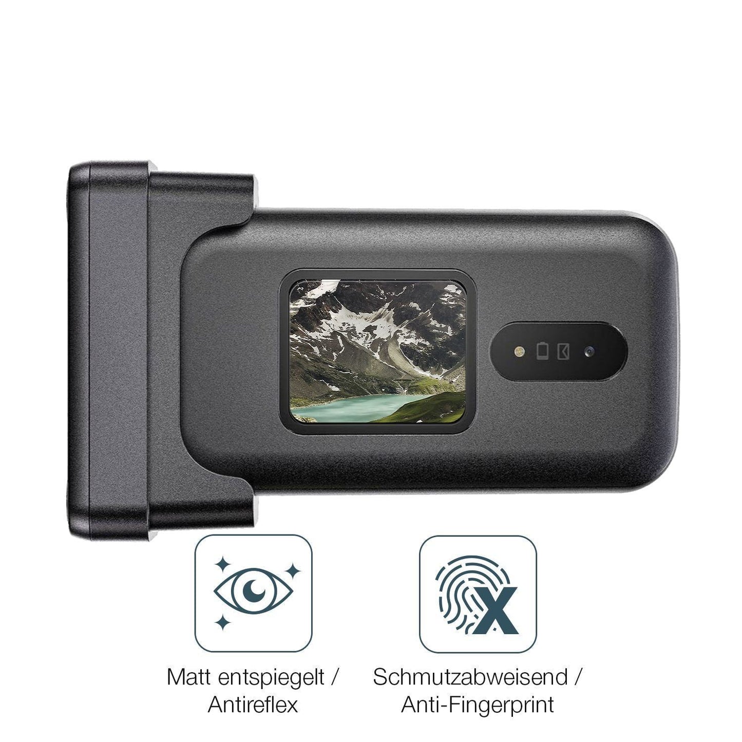 4x Schutzfolie matt für Doro 2880 Aussen-Display D (4)