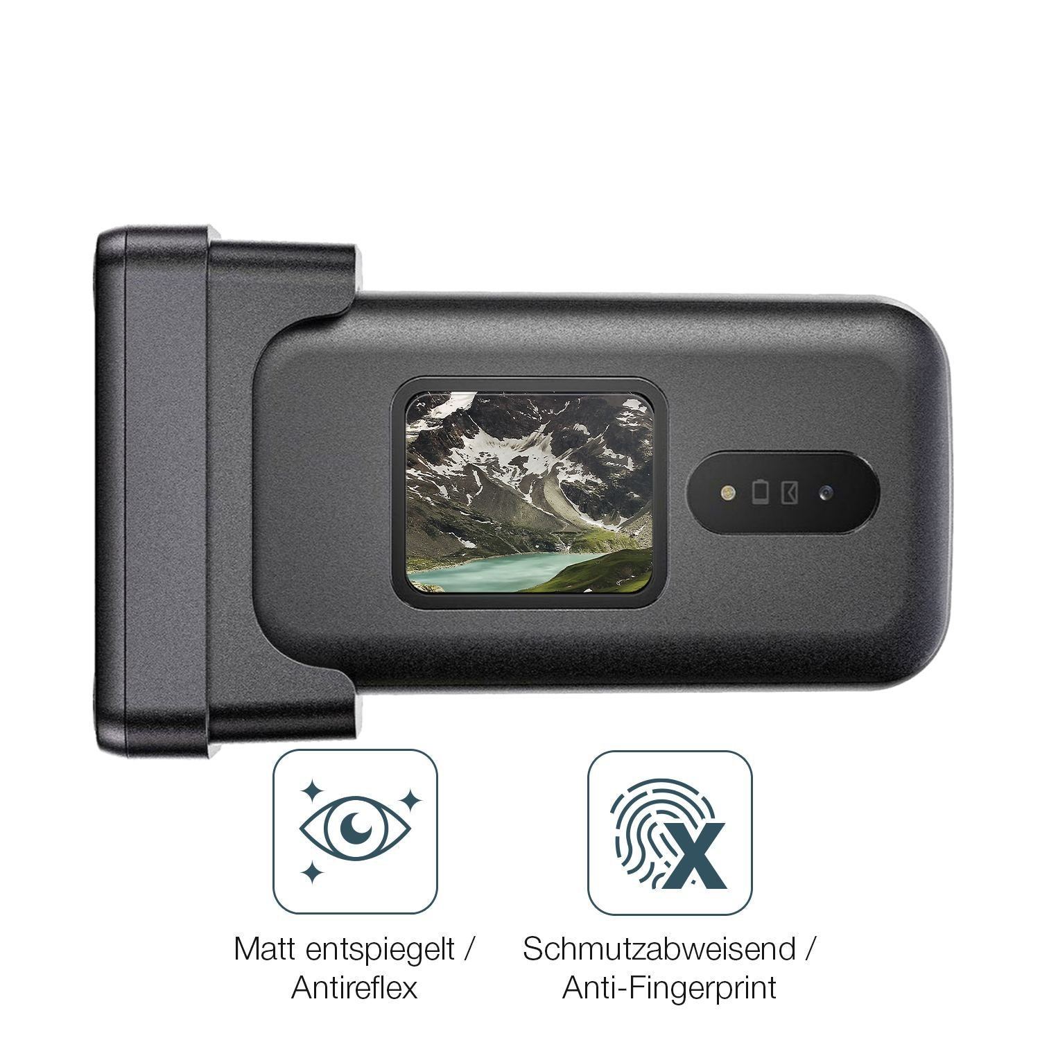 4x Schutzfolie matt für Doro 2880 Aussen-Display D (4)