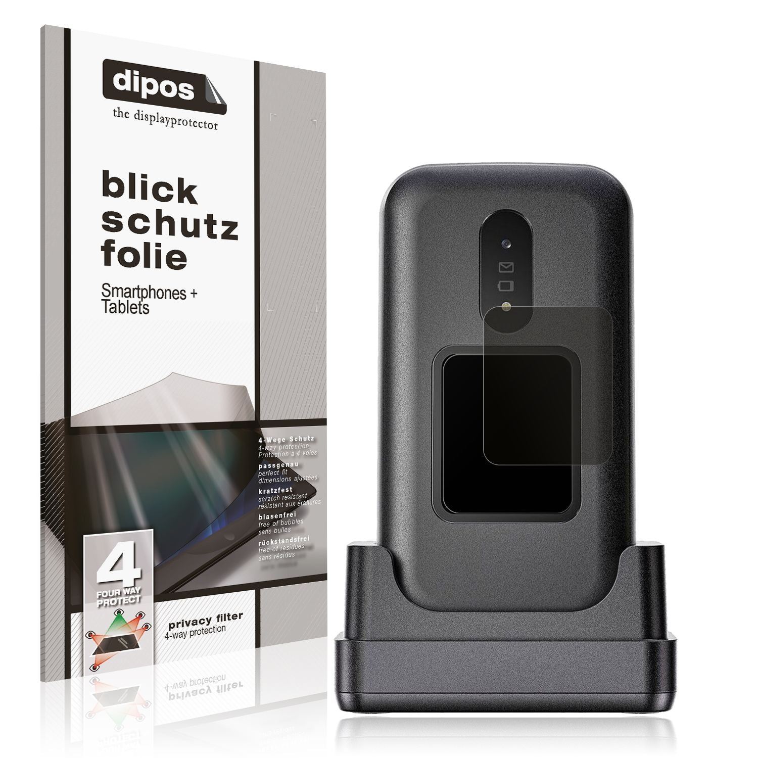 Blickschutzfolie für Doro 2880 Aussen-Display matt (1)