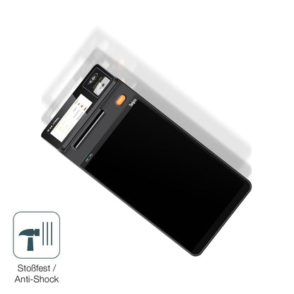2x 9H Schutzfolie matt für Telpo M10 Back-Display  (4)