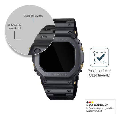 2x 9H Schutzfolie für Casio W-216H-1AV Eckig Panze (6)