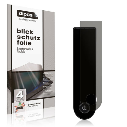 Blickschutzfolie für Xiaomi Scooter 5 Pro matt Sch (1)