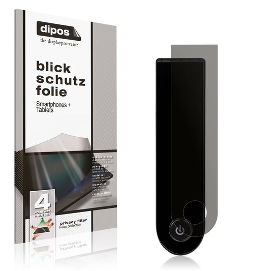 Blickschutzfolie für Xiaomi Scooter 5 Pro matt Sch (1)