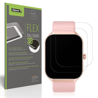 2x Full Cover Schutzfolie matt für Fempoin P99 1.9 (1)