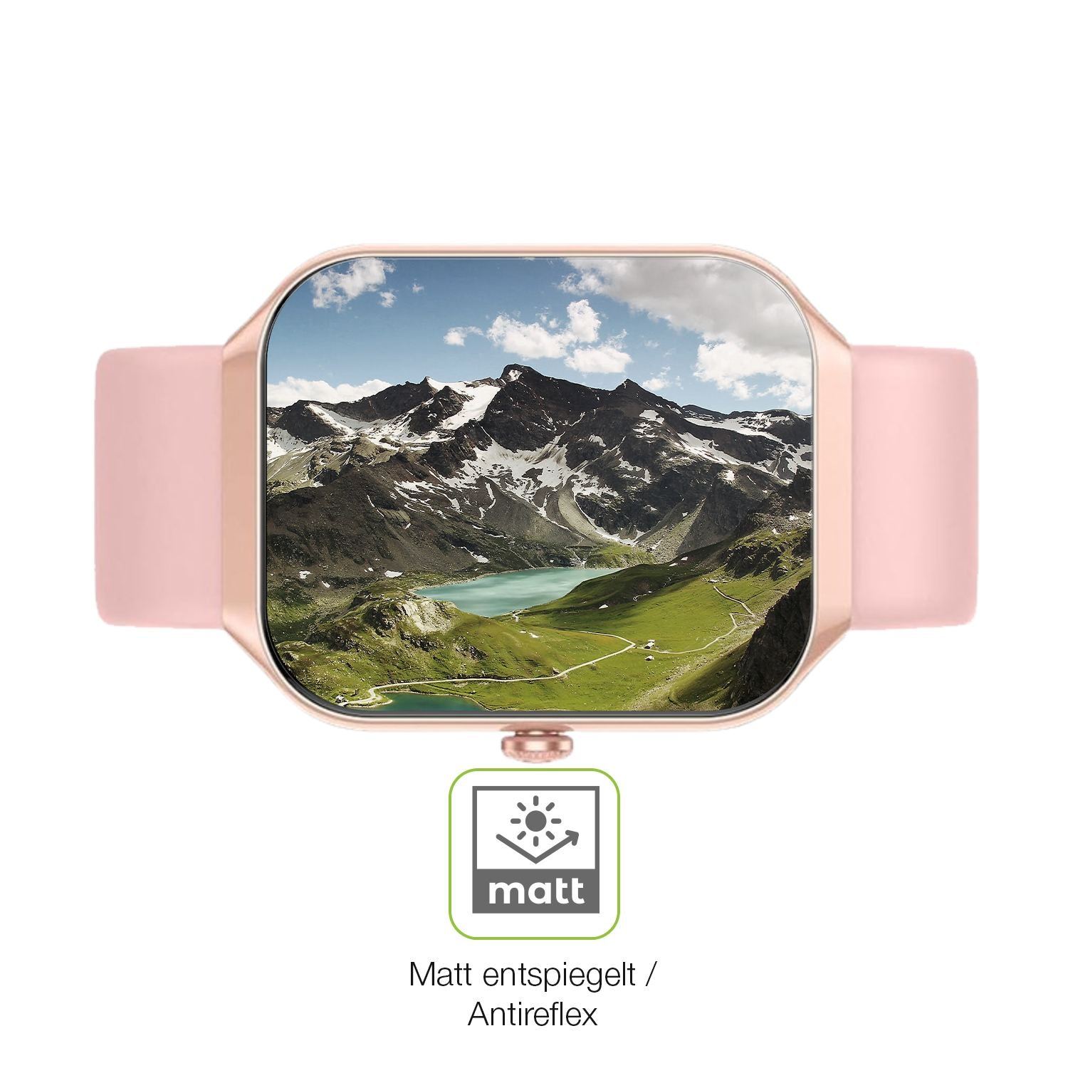 2x Full Cover Schutzfolie matt für Fempoin P99 1.9 (5)