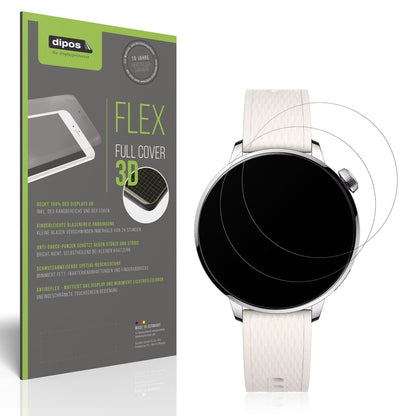 2x Full Cover Schutzfolie matt für Oppo Watch X2 M (1)