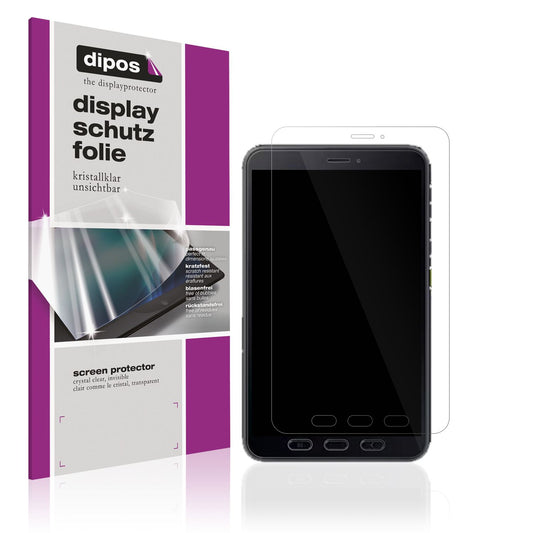 2x Schutzfolie klar für Samsung Galaxy Tab Active  (1)