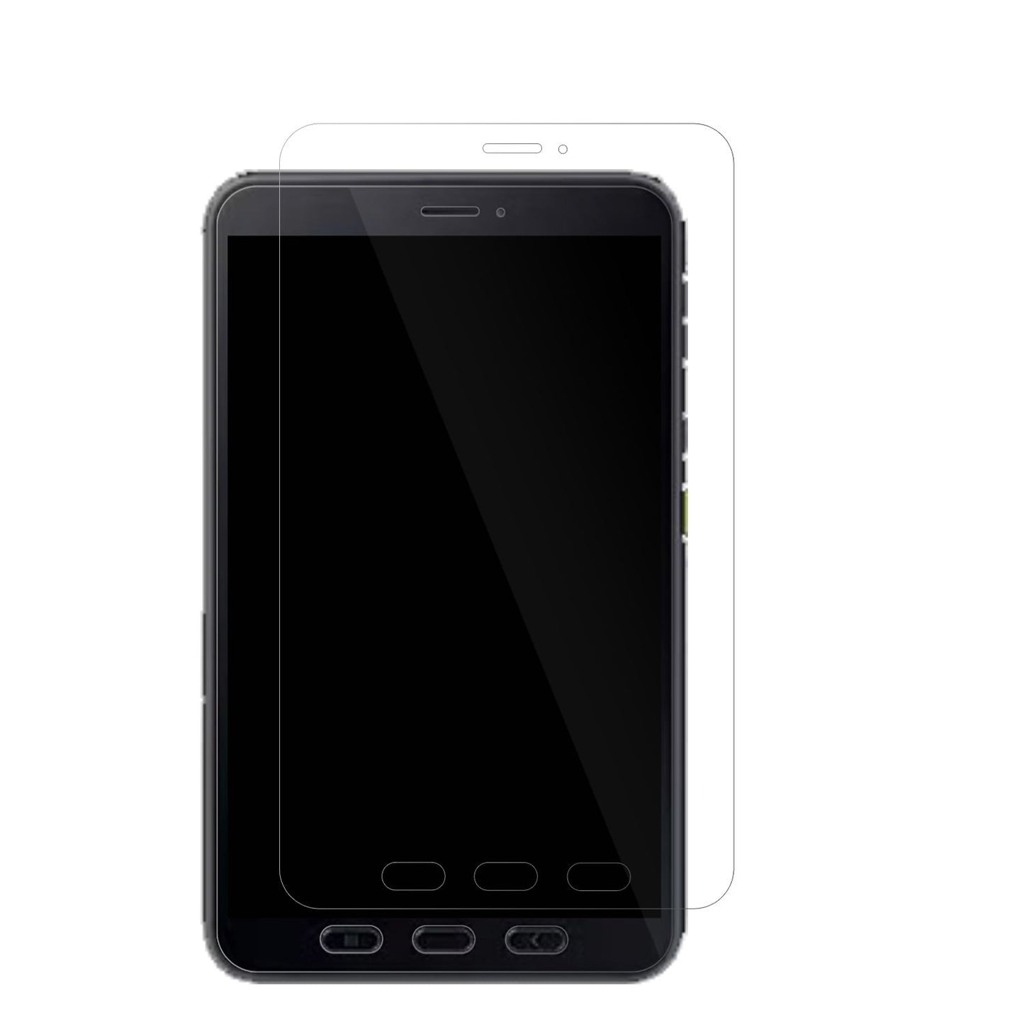 2x Schutzfolie klar für Samsung Galaxy Tab Active  (2)