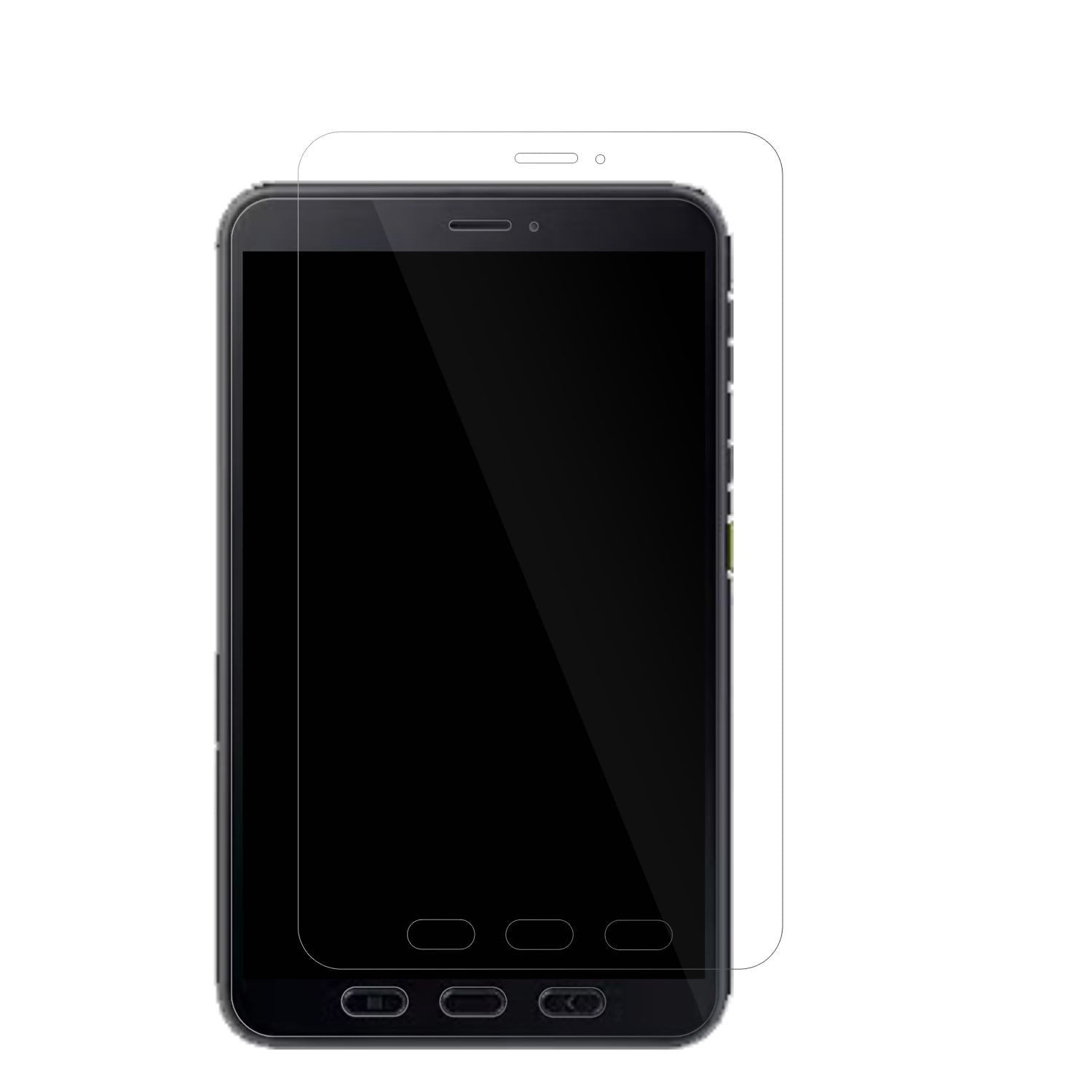 2x Schutzfolie klar für Samsung Galaxy Tab Active  (2)