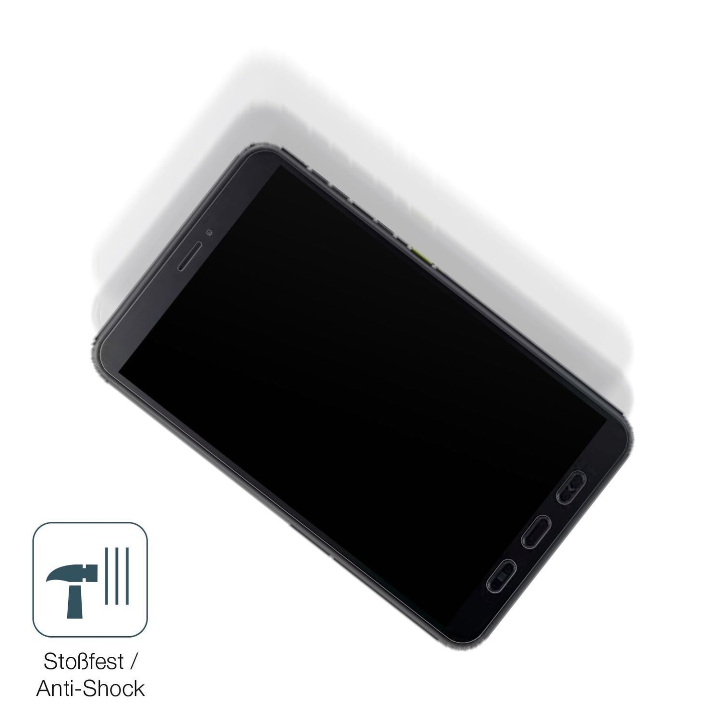 2x 9H Schutzfolie matt für Samsung Galaxy Tab Acti (4)