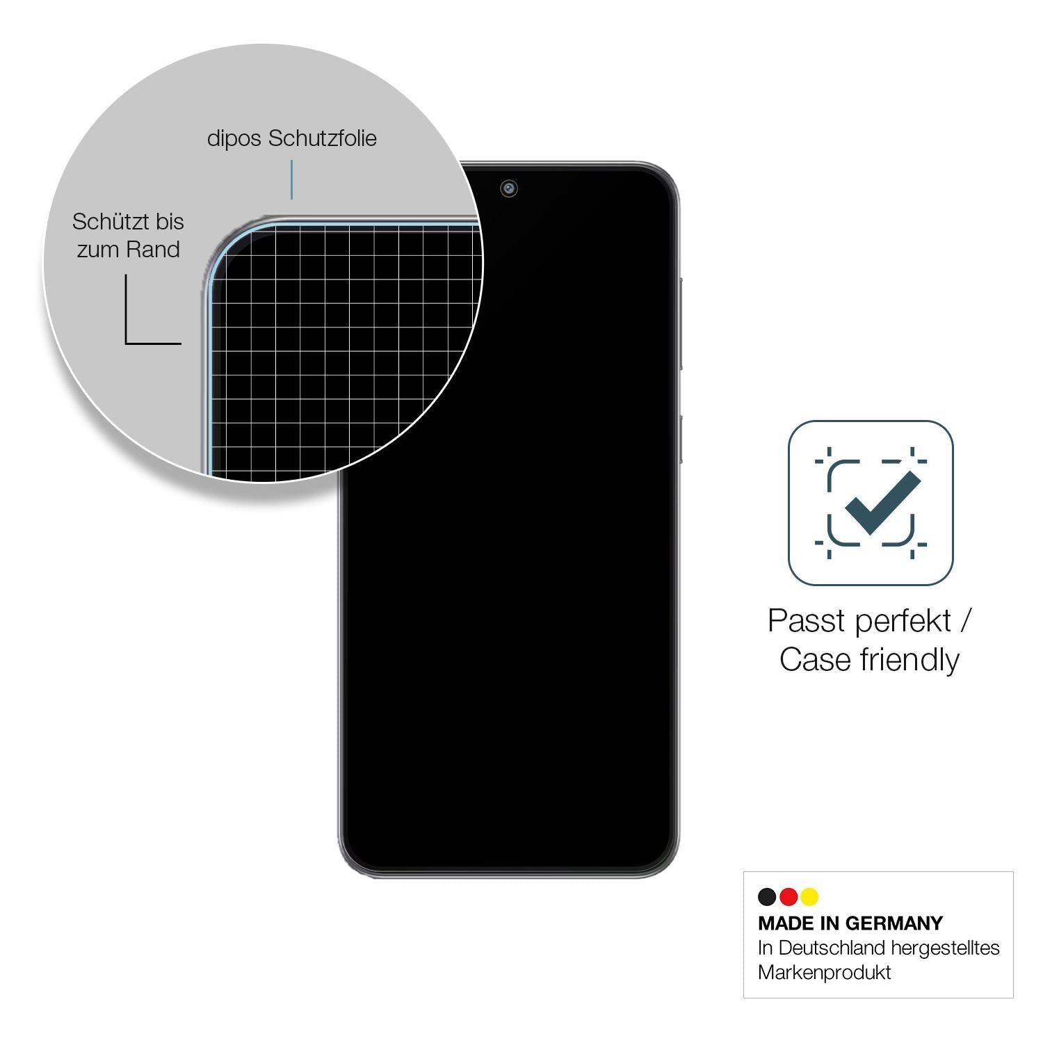 2x 9H Schutzfolie matt für Samsung Galaxy M56 5G P (6)