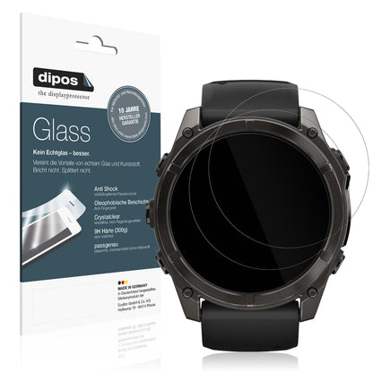 2x 9H Schutzfolie für Garmin Fenix E 47mm Panzerfo (1)