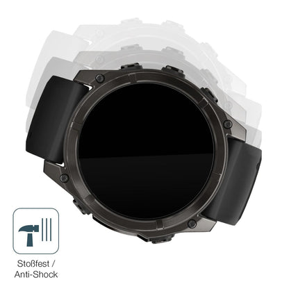 2x 9H Schutzfolie für Garmin Fenix E 47mm Panzerfo (4)