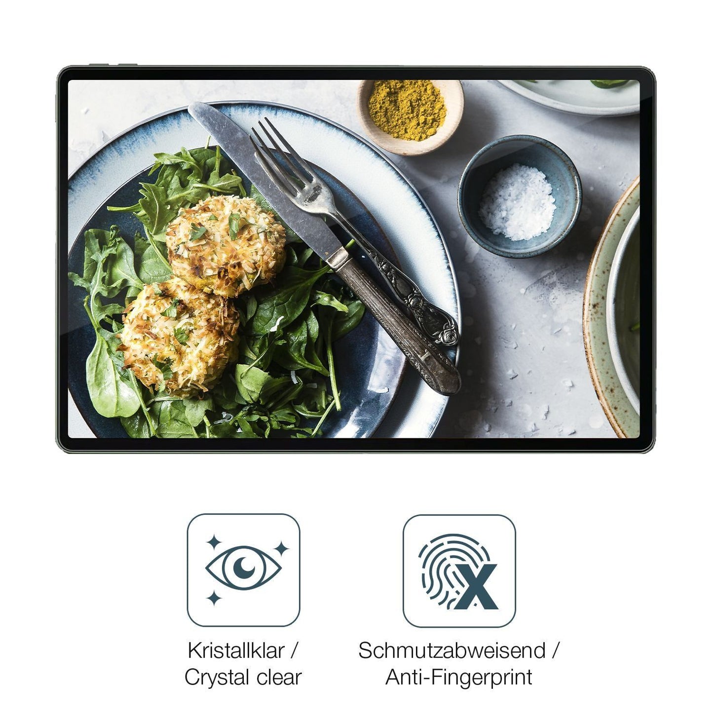 2x Schutzfolie klar für Motorola Moto Pad 60 Pro D (4)