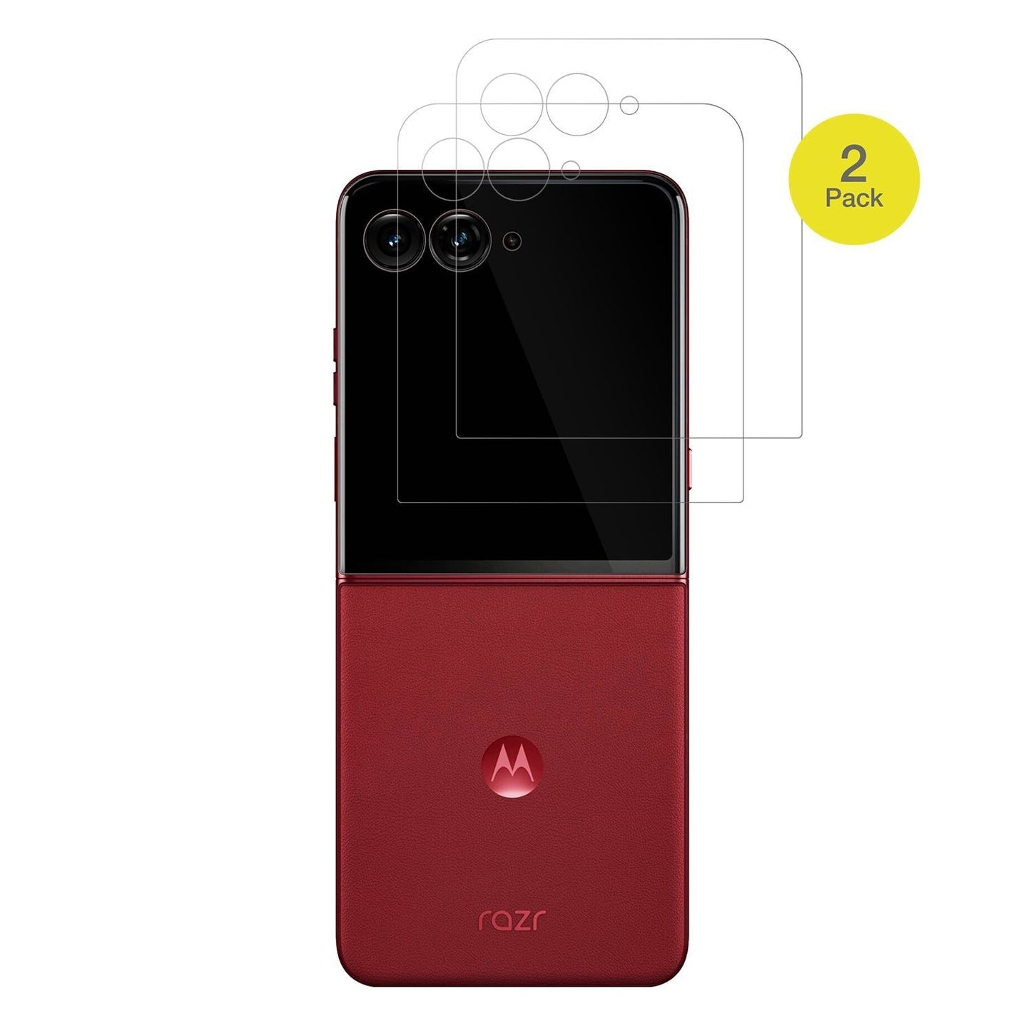 2x 3D Full Cover Schutzfolie für Motorola Razr 60  (2)