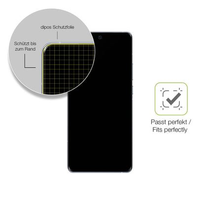 2x Full Cover Schutzfolie matt für Vivo X60 Pro Pl (6)