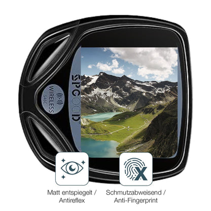 2x Schutzfolie matt für SPGOOD AU1-7 Fahrrad-Compu (4)
