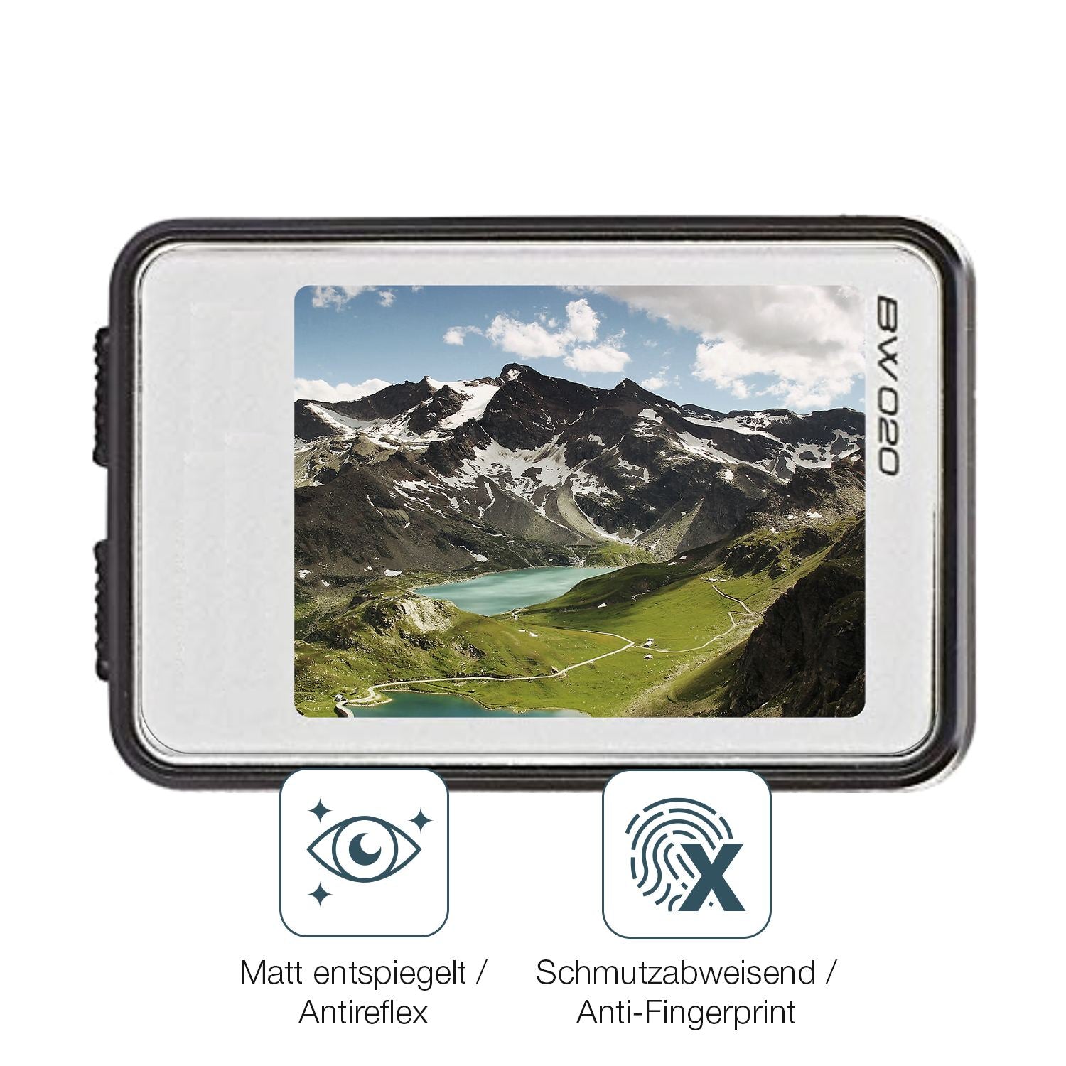 2x Schutzfolie matt für Prophete BW-020 Display-Sc (4)