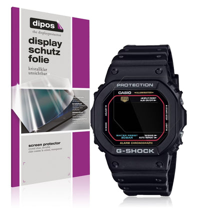 6x Schutzfolie klar für Casio G-Shock DW-5600RL-1  (1)