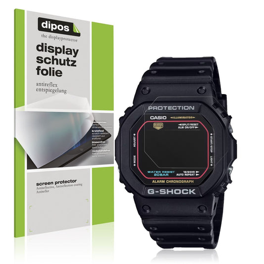 6x Schutzfolie matt für Casio G-Shock DW-5600RL-1  (1)