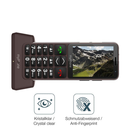 2x 9H Schutzfolie für myPhone Bueno LTE Panzerfoli (5)
