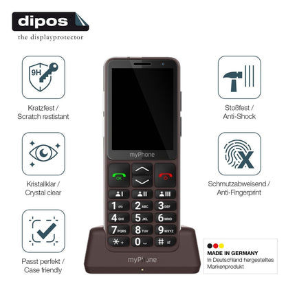 2x 9H Schutzfolie für myPhone Bueno LTE Panzerfoli (7)