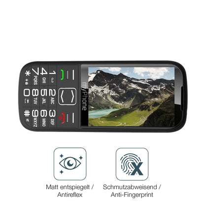 4x Schutzfolie matt für myPhone Harmony LTE Displa (4)