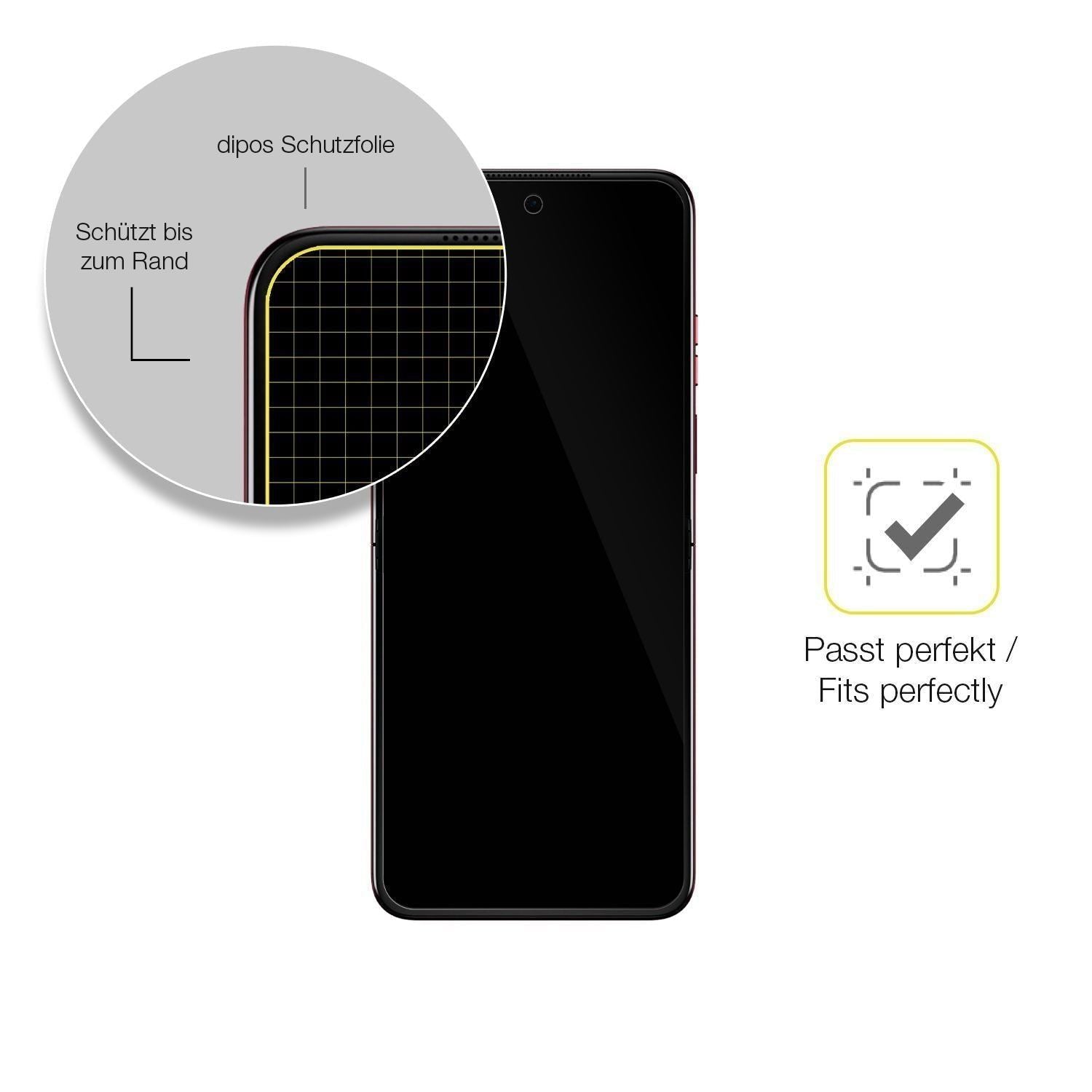 2x 3D Full Cover Schutzfolie für Motorola Razr 60  (6)