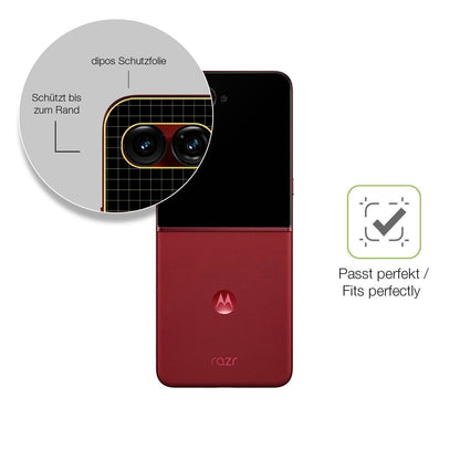 2x Full Cover Schutzfolie matt für Motorola Razr 6 (6)