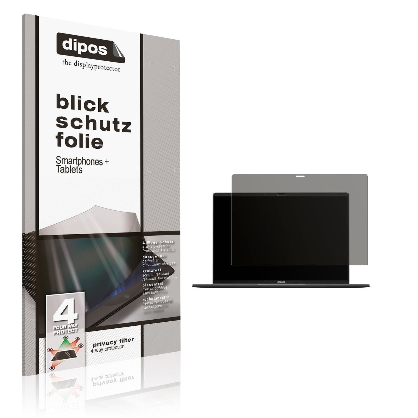 Blickschutzfolie für Asus Vivobook S16 S3607 matt  (1)
